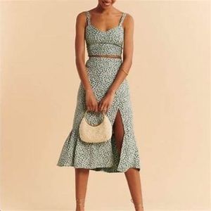 Abercrombie Midi Skirt Set